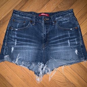 Union Bay Frayed Jean Shorts